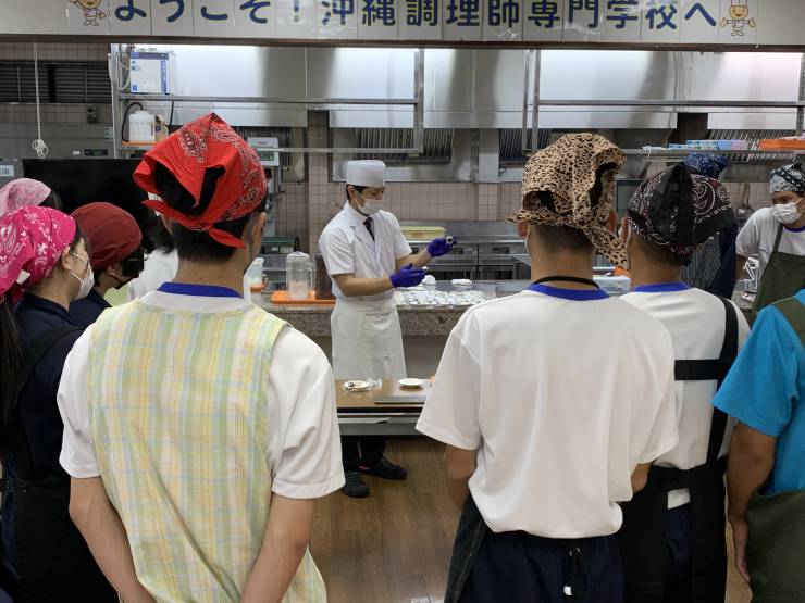団体見学(上級学校訪問)　開催の模様