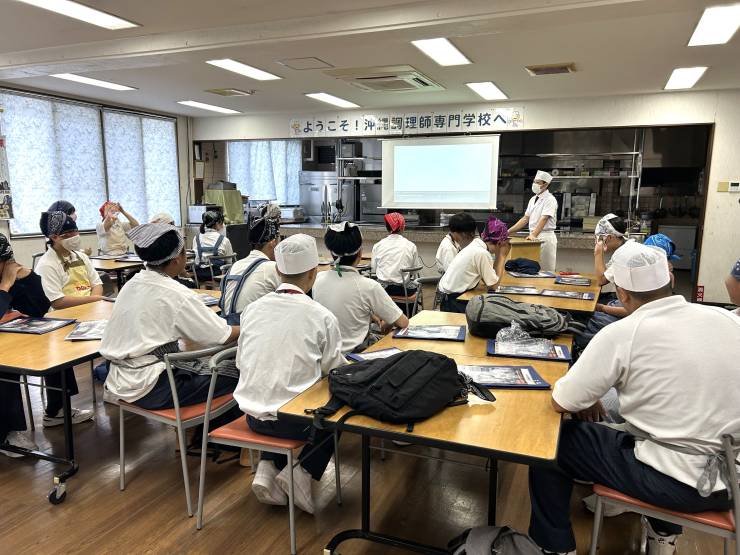 団体見学(上級学校訪問)　開催の模様