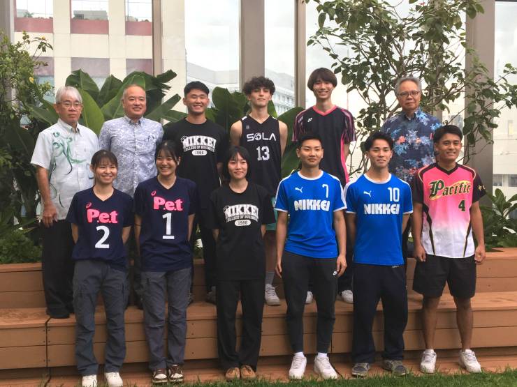 第44回九州ブロック専門学校体育大会（佐賀大会）事前マスコミ訪問